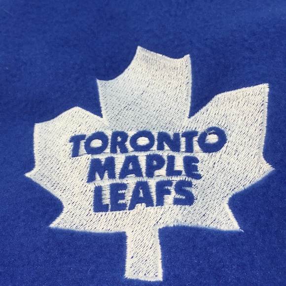 NHL Toronto Maple Leafs Dog Pet Fleece Blue Hoodie Sweater Size XX-Large - Picture 2 of 12